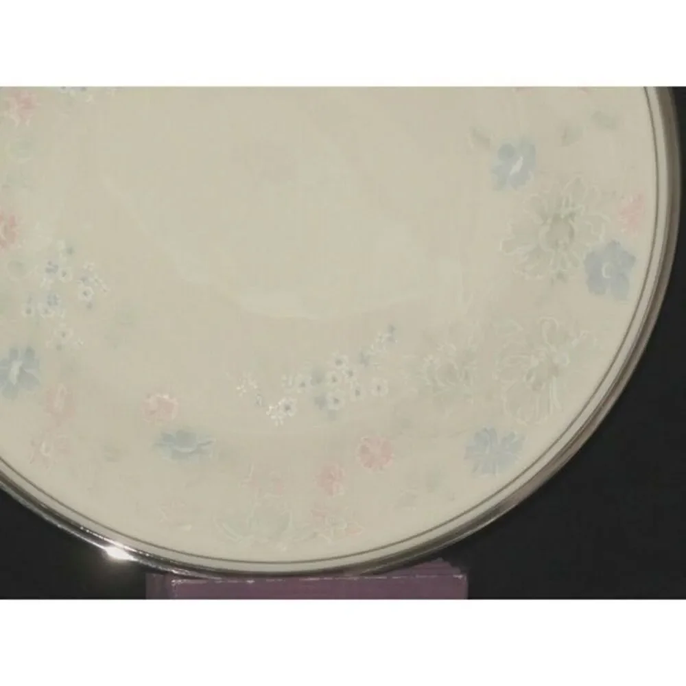 Lenox Nicole Salad Plate (s) White‎ Pink Blue Pastel Flowers